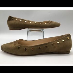 Nine West Sigismonda Ballet Flats Suede size 7.5M